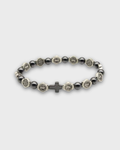 BRANSOLETKA "CHROME ROSARY"