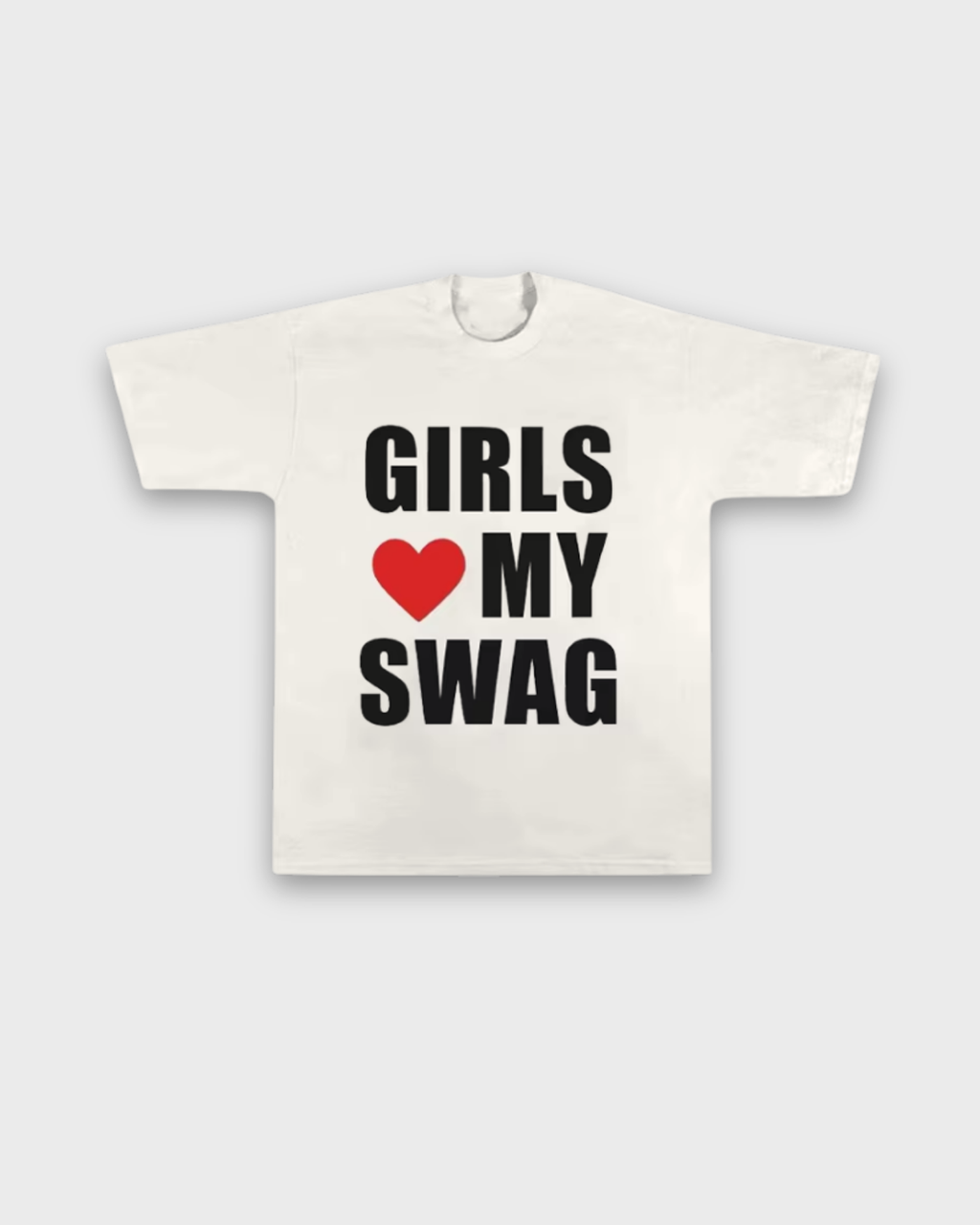 KOSZULKA Z KRÓTKIM RĘKAWEM "<3 MY SWAG"