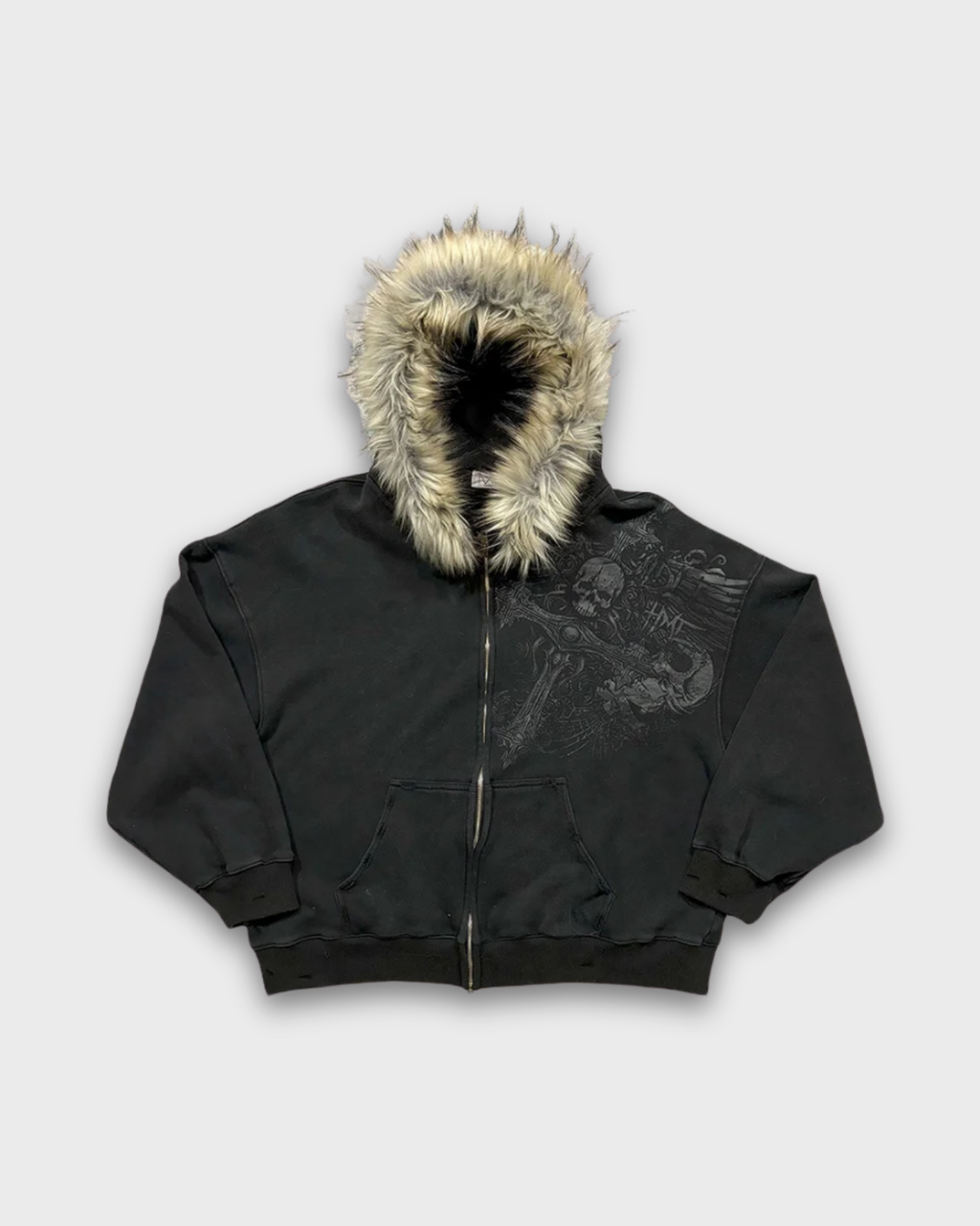 BLUZA  ROZPINANA "FUR"