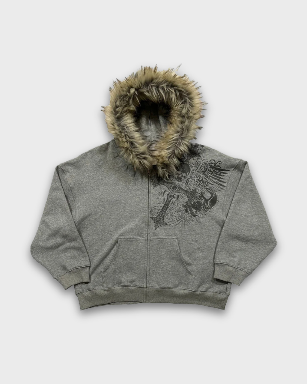 BLUZA  ROZPINANA "FUR"