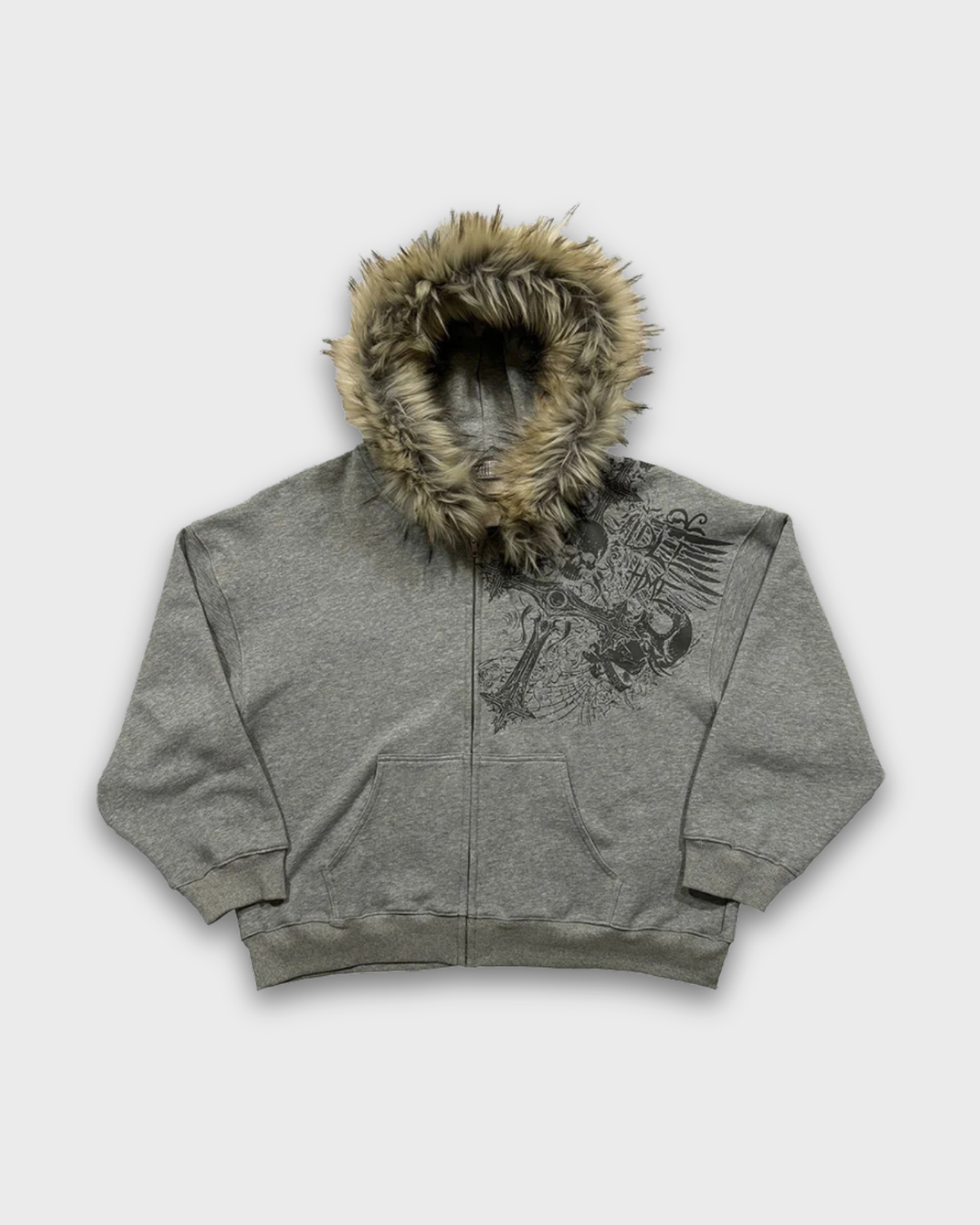 BLUZA  ROZPINANA "FUR"